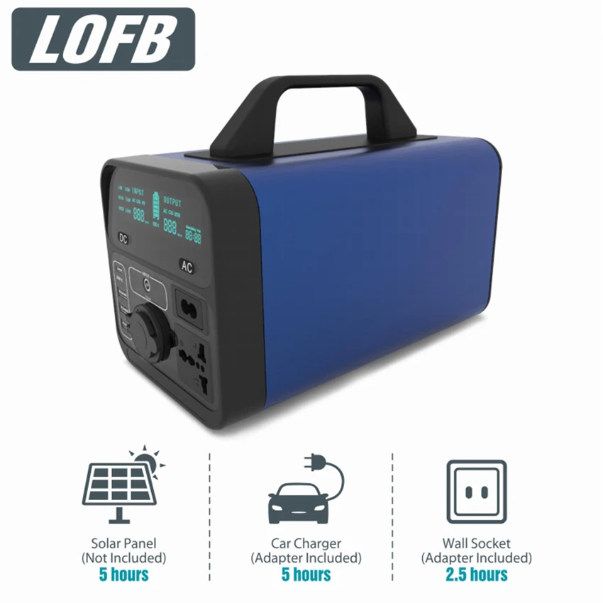 НОВАЯ переносная уличная солнечная станция мощностью 300 Вт для ноутбука мобильного телефона кемпинга генератора энергии 280wh