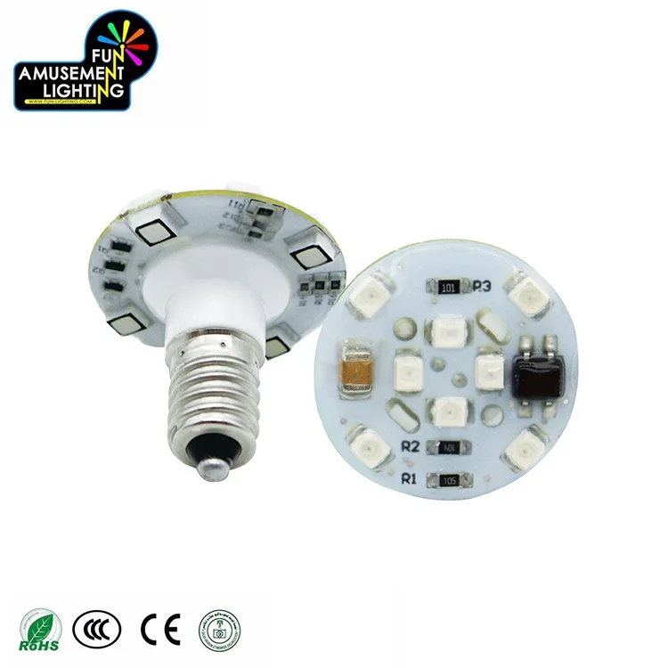 Wholesales Waterproof Energy Savings SMD3528 Cabochon Lamp E14 Amusement LED Lamp Fun Fair