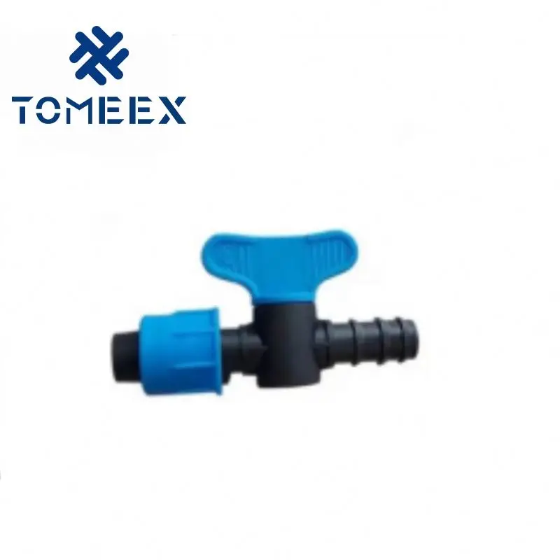 Irrigation pipe link valve for PE pipe mini valve high quality
