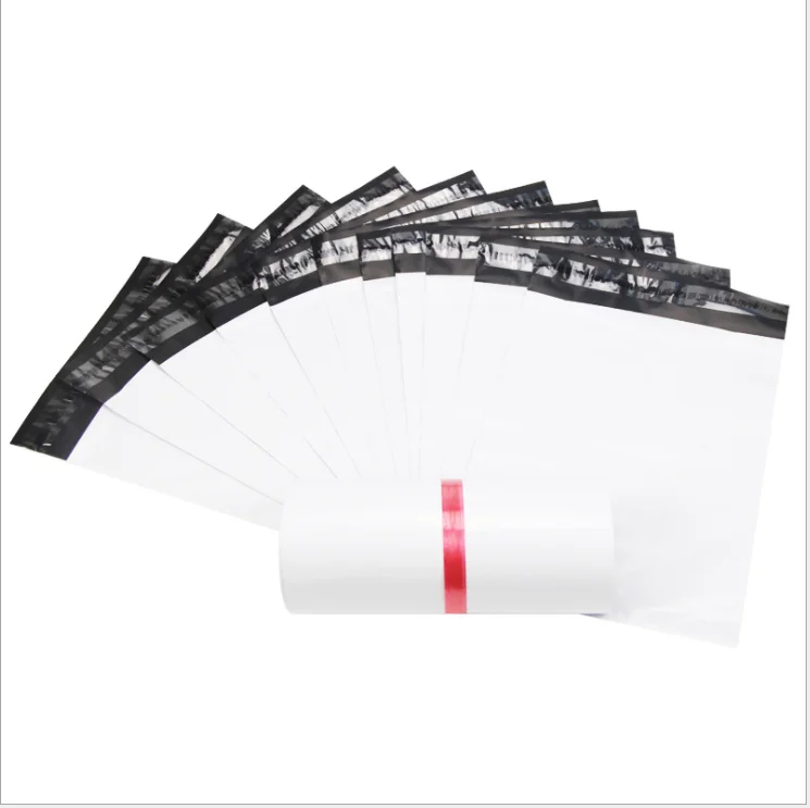 small size 100pcs/roll self adhesive seal dhl plastic mailing courier bag for clothing