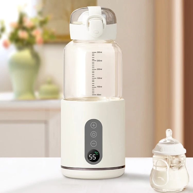 300ml portable baby bottle milk warmer 4 in 1 baby milk bottle warmer sterilizer dry burn