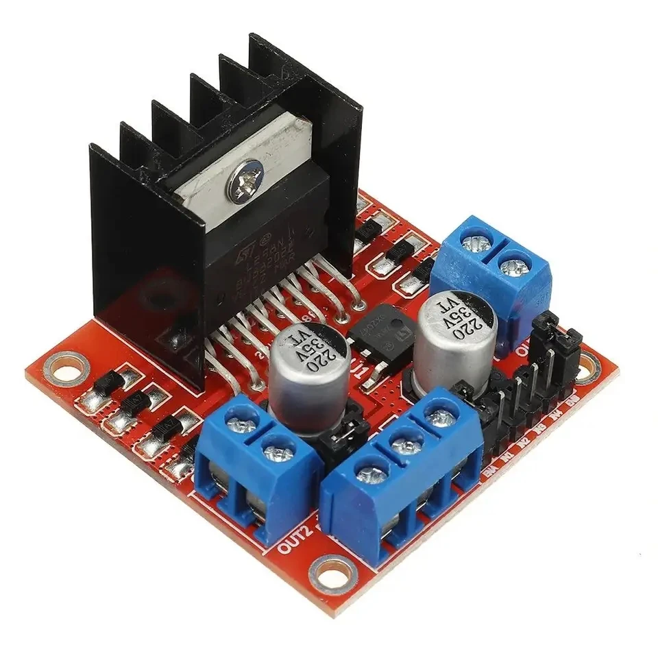 Hot selling L298N dual H-bridge DC stepper motor drive controller board module intelligent robot DIY accessory L298n