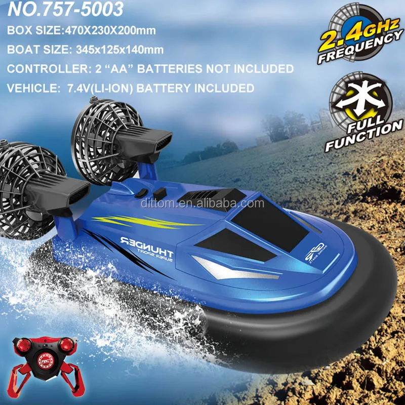 2.4G 1:14 Rc Amphibious hovercraft NQD Full Function Speed Hovership Series