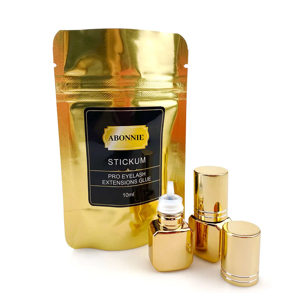 Клей для ресниц abonnie премиум-класса на заказ, 0,5 сек, низкая влажность, клей для наращивания ресниц в Корейском стиле, клей для ресниц без латекса