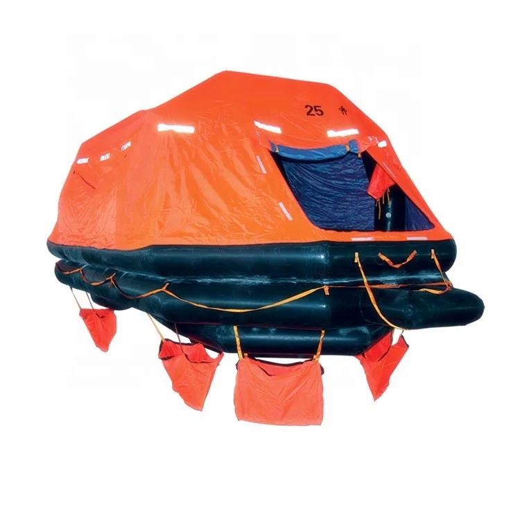 Low price liferaft  25person ship viking waterproof neoprene liferaft