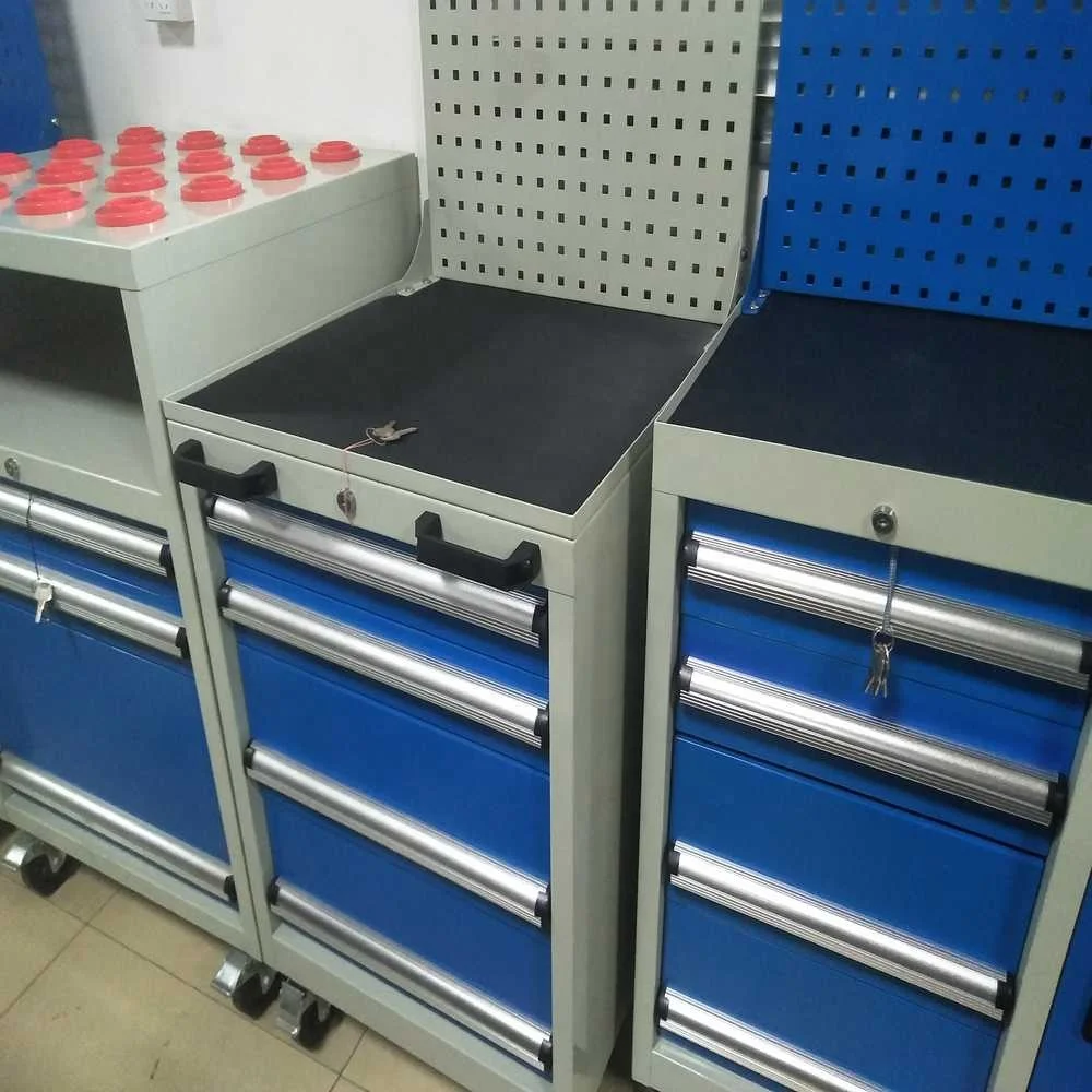 CNC Tool Trolley Multi-drawer Truck Tool Storage Systems Tool Cabinets For Sale