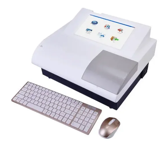 touch screen and keyboard microplate elisa reader