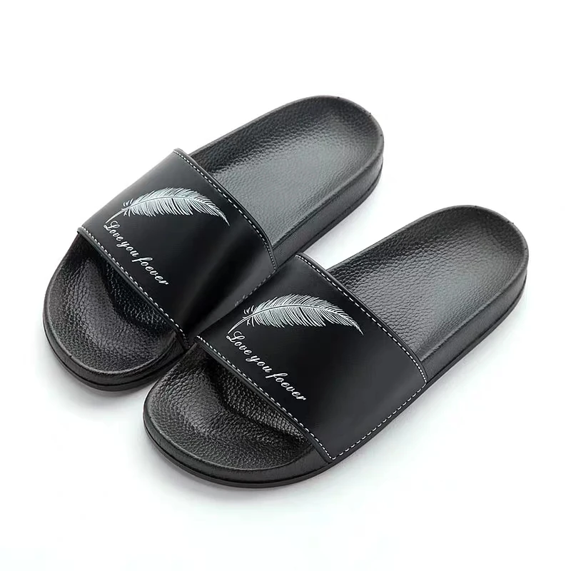 New Custom Logo slipper Slide Sandal For Men Slide