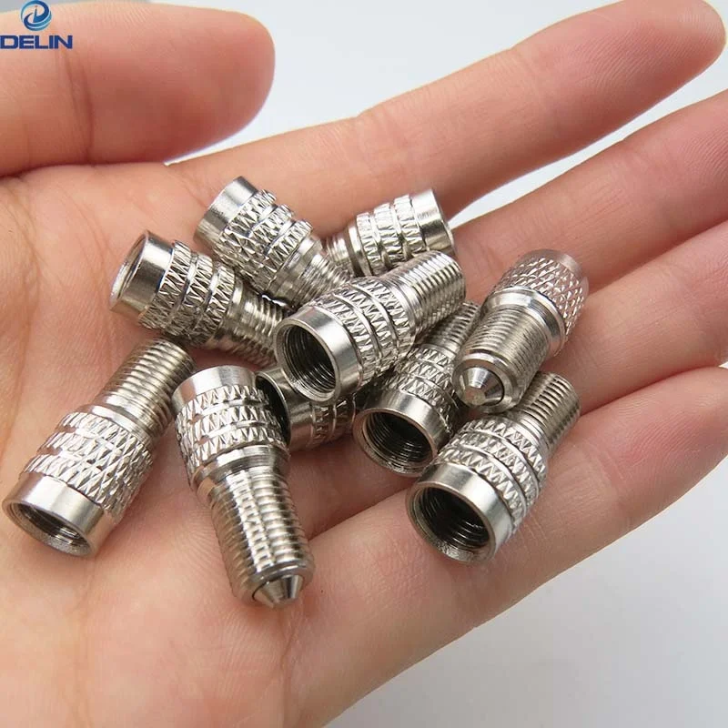 Trucks RV and Semis Double Seal Inflate Through Valve caps