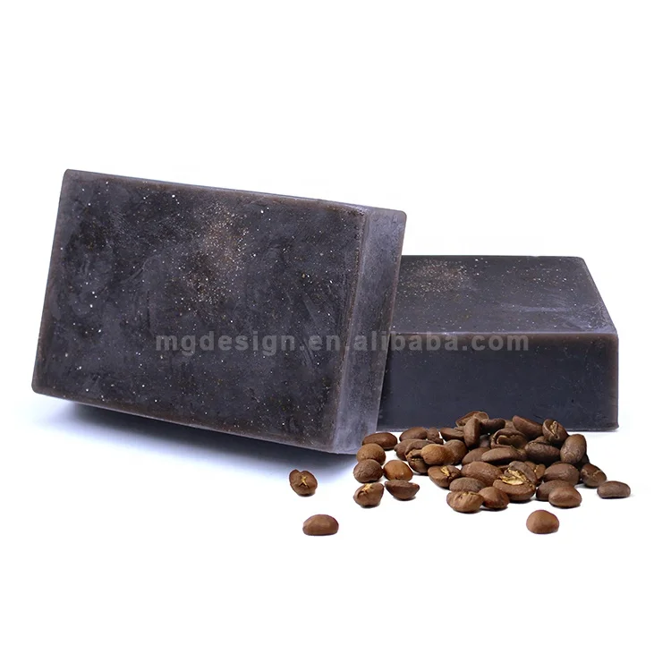 Custom Natural Organic Whitening Exfoliating Handmade Coffee Scrub Body Soap Moisturizing Bath Soap