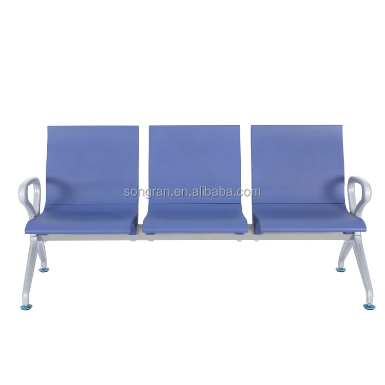 good price popular PU(polyurethane)airport waiting chair for hospital public place