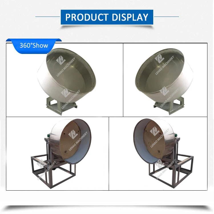Factory hot sale low price high quality and performance chocolate flour coating peanut panning machine