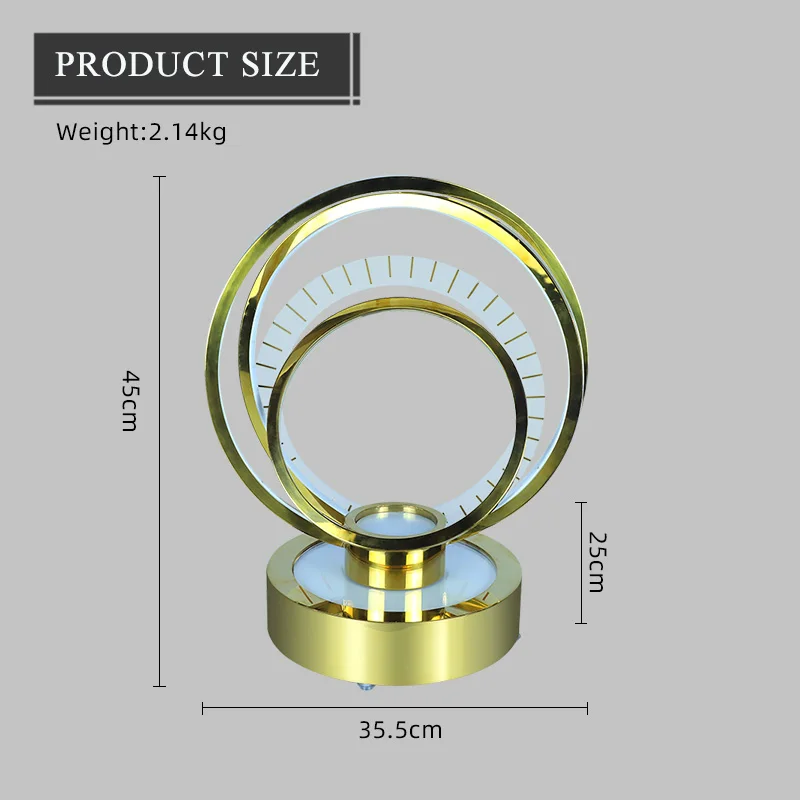 New metal ring wine seat LED white liquor Holder Display racks bottles Presenter wine Decoration Glorifier for Bar KTV