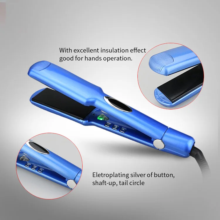Planchas Para El Cabello Pro Nano Titanium Straighter Hair Irons Ceramic Straightener