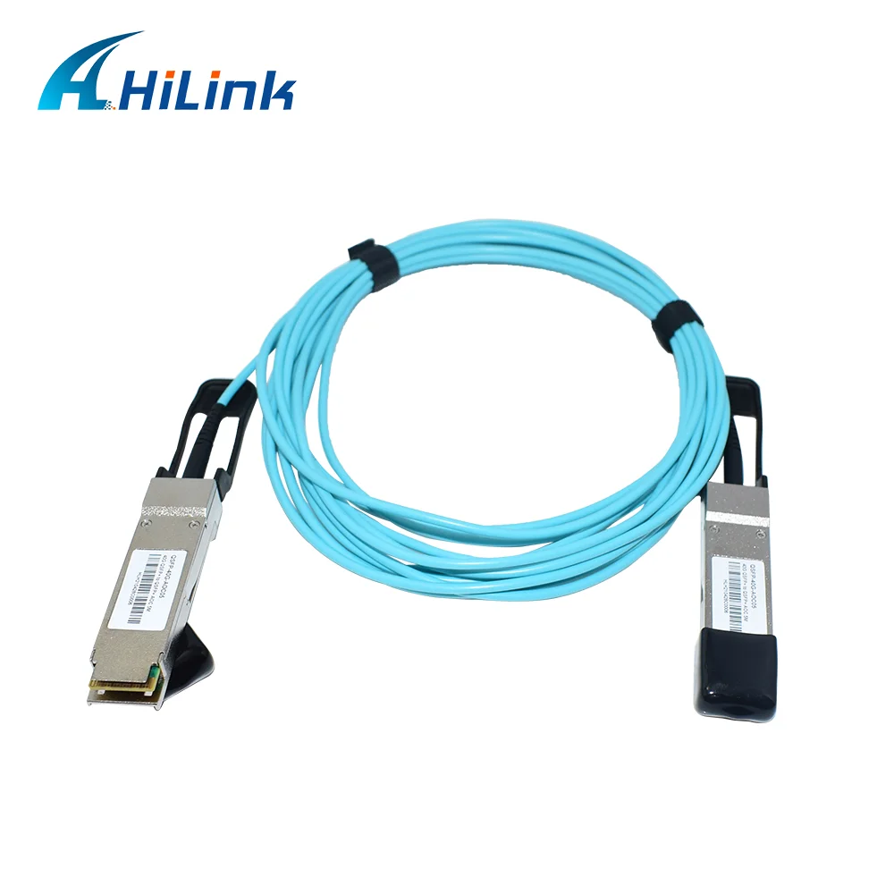 Индивидуальный 16G SFP AOC FC многомодовый OM3 кабель для передачи данных активный оптический
