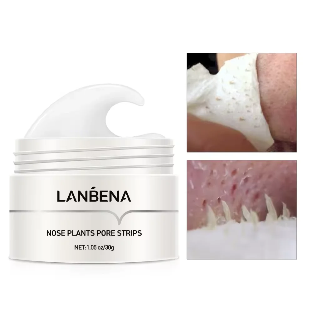 LANBENA Nose Blackhead Remover Peel Off Good Quality Mask Face Cream Pore Strips