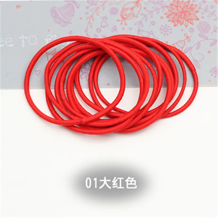 Manufacture Price Elastic Hair Band For Girls Fashion Simple Style Women Rubber Band Hair Gum Ropes Hair Scrunchies