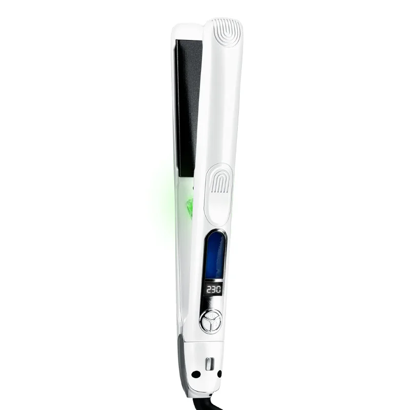 Professional salon hair straightener flat irons wholesale private label customize 1inch high heat temperature hair straightener