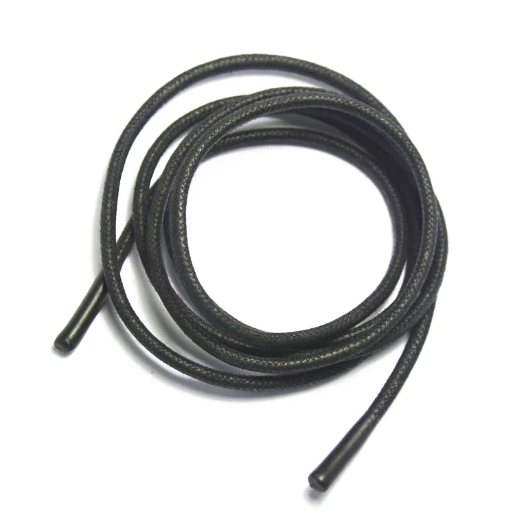 Double Rope Drawcord with waxed dipped tips