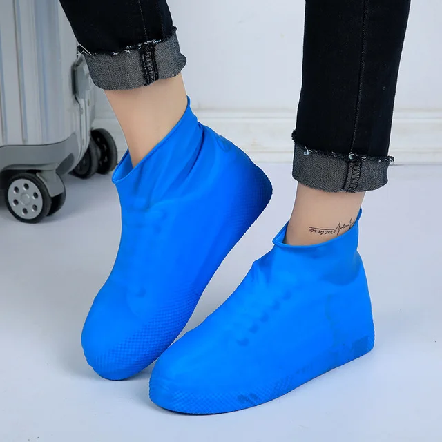 
Outdoor rain shoe cover wholesale waterproof shoe covers rain anti-slip waterproof latex shoe covers 