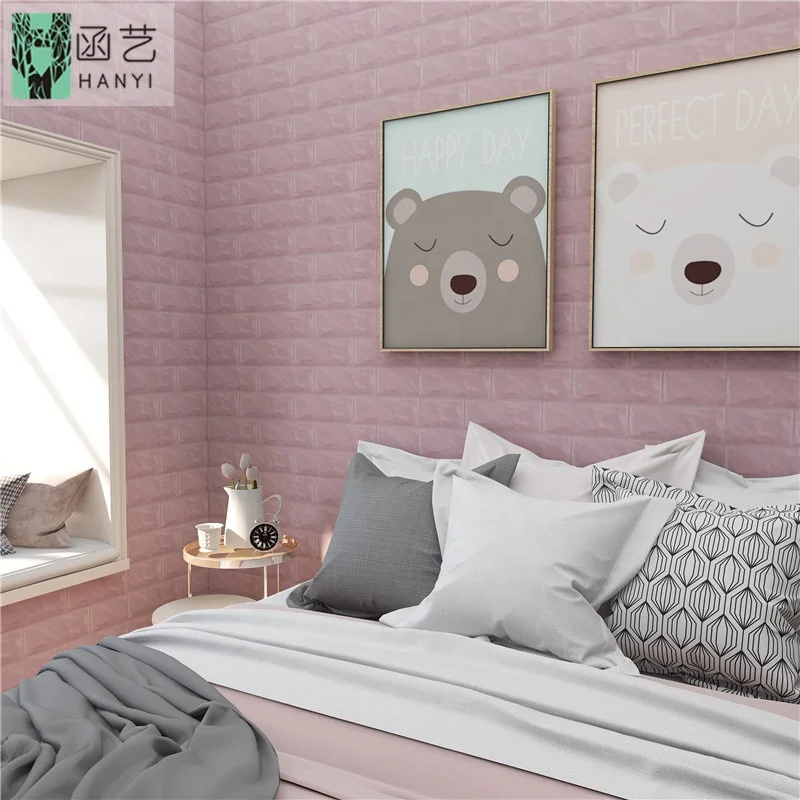  Клейкие 3d обои из пенополиэтилена с изображением кирпича настенные наклейки украшение для