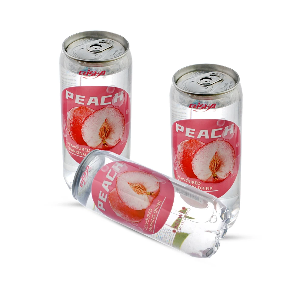 Elisha peach flavor  carbonated drink