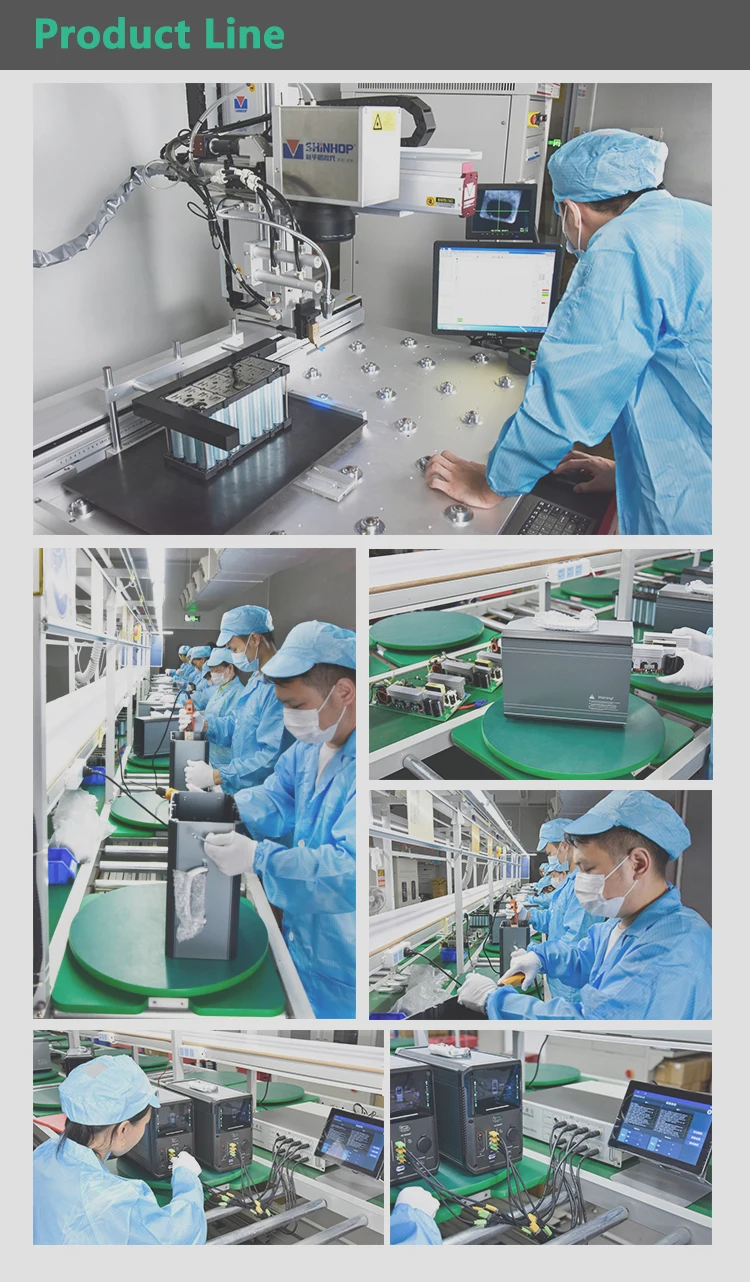 Lithium Iron Phosphate Battery Pack All In One 1500W Portable Power Station