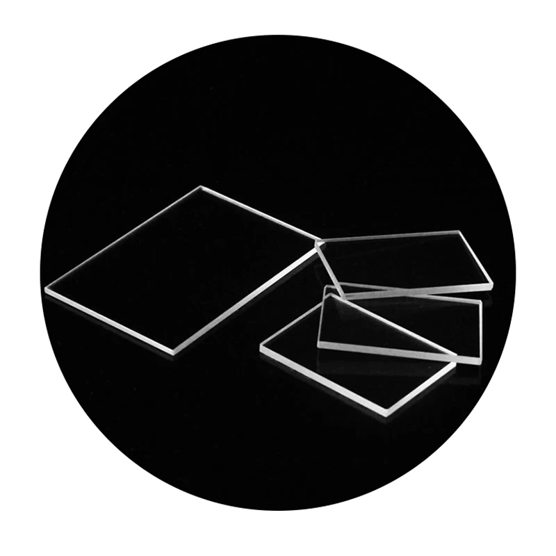 hot sale UV fused silica JGS1 JGS2 optical 6mm 7mm quartz glass cut glass