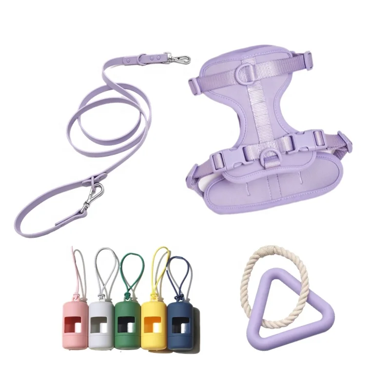 Лидер продаж 2023, Регулируемый мягкий сетчатый поводок из ПВХ для собак