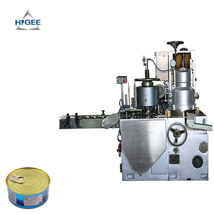 Seafood Canned Seaming Machine Round Tin Can New Zealand Abalone Vacuumm
