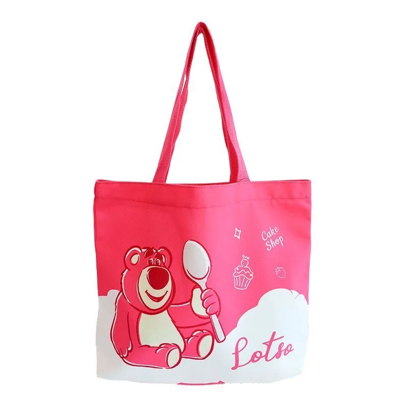 FAMA OEM Factory Provide DisneyBag Cartoon Tote Shopping Bag Promotion Gift Reusable Grocery Bags CuteLotso