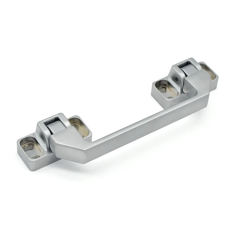 Zinc Alloy Folding Handle for Industrial Equipment Cabinet Doors Furniture Handles & Knobs
