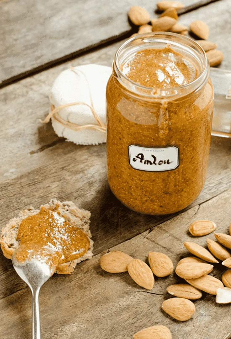 
Moroccan Almond butter with Argan Oil EMMYOR Amllo Amlou Delicious Almond butter with Argan oil 