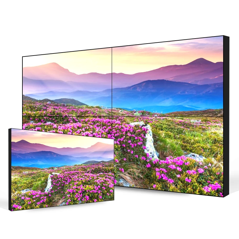 55 inch 3x3 advertising player video wall controller did lcd video wall display