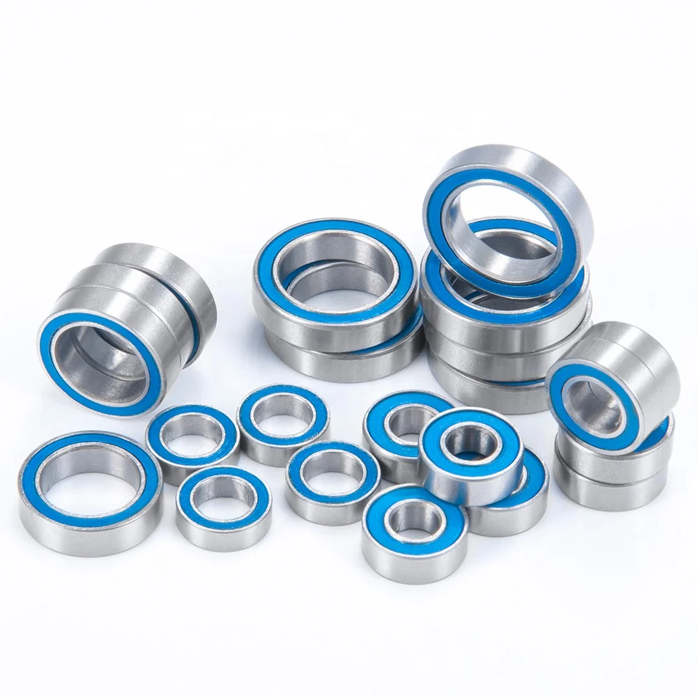 22pcs Rubber Sealed Bearing Kit for 1/10 Tenacity DB Pro & MT & SCT & Truggy Lasernut U4 rc spare parts accessories