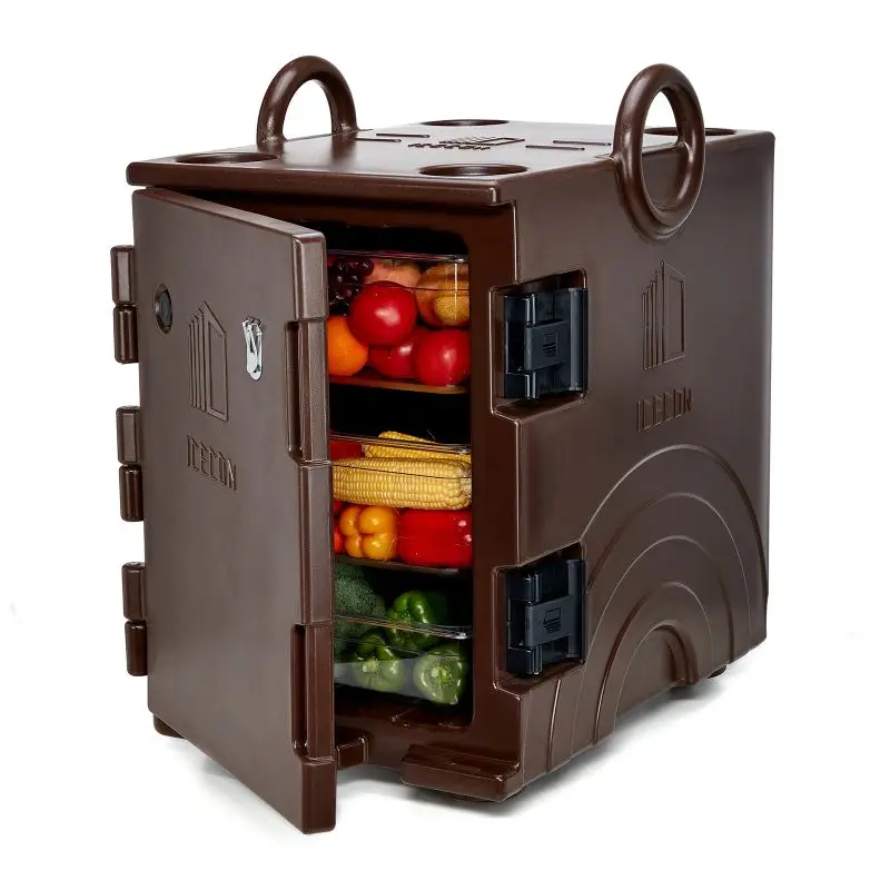 Good thermal hot and cold catering insulated pan carrier  food transport catering container