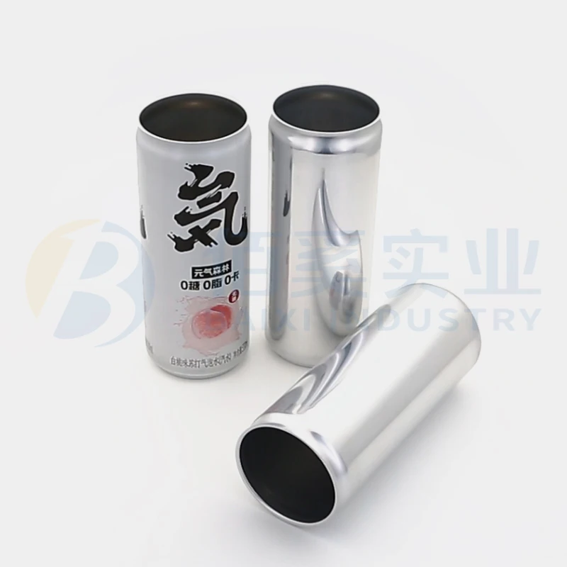 Factory Price Customized Sleek 330ml Empty Aluminum Beverage Cans