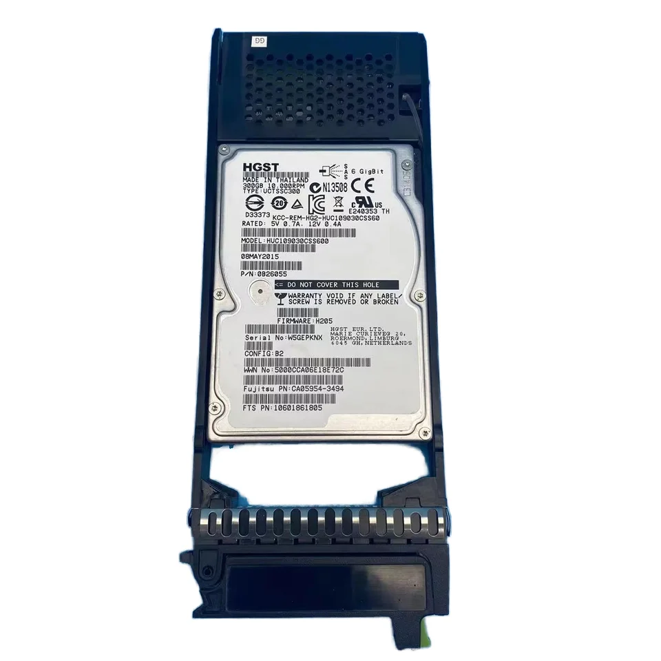 HUC109030CSS600 0B26055 300GB 10000RPM SAS 6 Gb/s 64MB кэш-память 2,5 в HDD