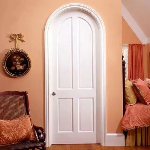 American luxury round top single door indoor arched door round top doors for houses