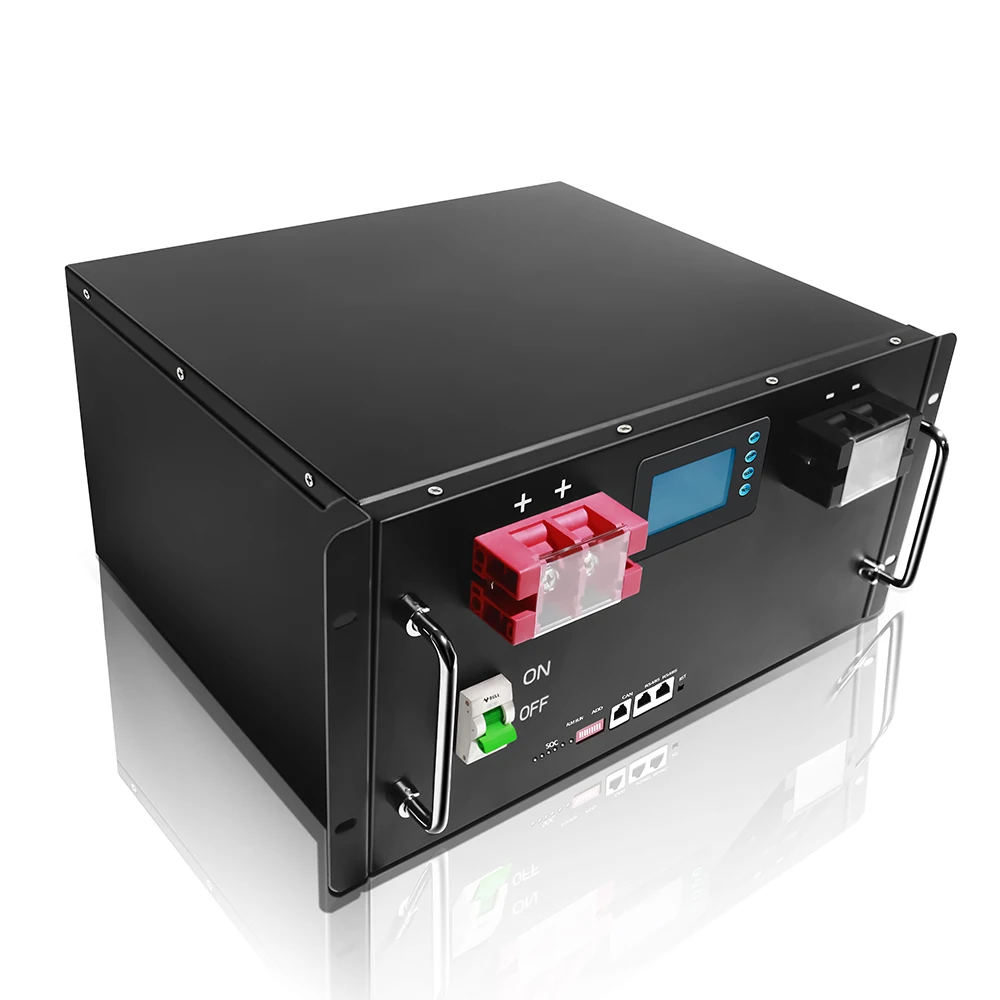 Lithium ion Battery 51.2V 100Ah 200Ah 300Ah Lifepo4 Battery Pack Deep Cycle Battery Pack For Solar Energy Storage Systems