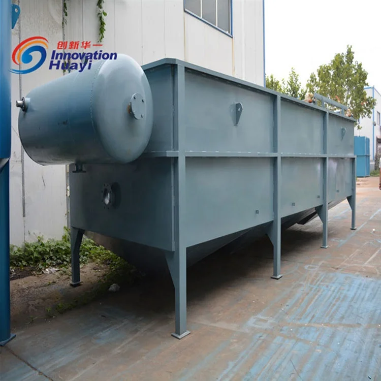 Waste Plastic PET bottle washing / plastic washing recycling wastewater treatment plant