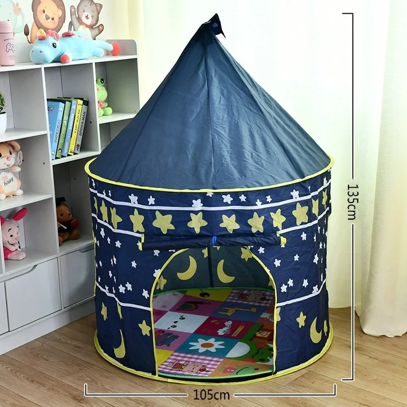 JWS-017 Wholesale indoor outdoor princess castle tent baby play house tent for kids