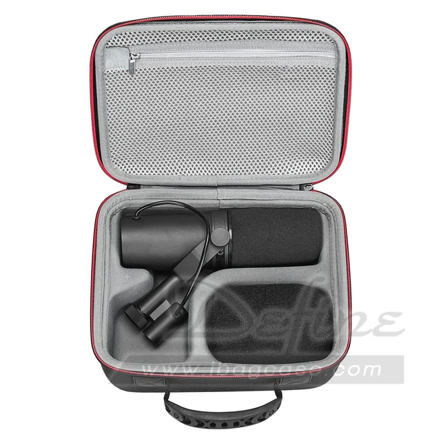 Lightweight Travel Carry Hard Shell Molded EVA Case for Dynamic Microphone