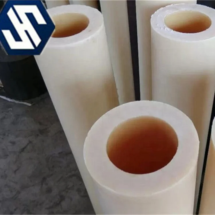 Manufacturers wholesale white oil pa6 nylon shaft tube hollow nylon rod cast mc nylon tube