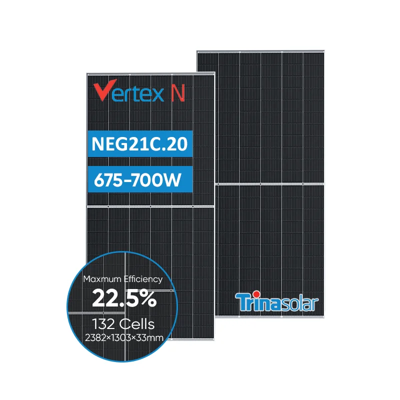 Tiger Neo N-Type Solar Panel Price 585W 570W 575W 580W 600W 580 Watt N Type Monocrystalline Silicon Solar Panels