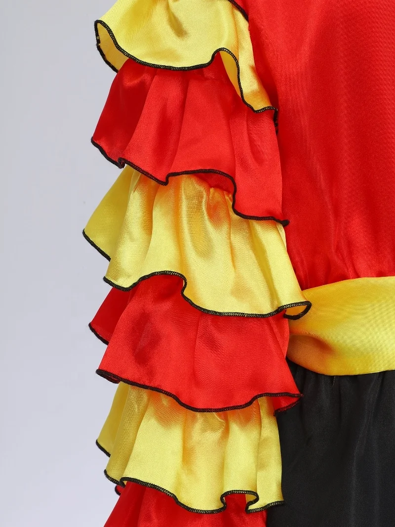 6-16 Boy Halloween Costume Modern Dance Jumpsuit Children Clothes Kids Dancewear Set Rumba Performance Stage Dance Wear