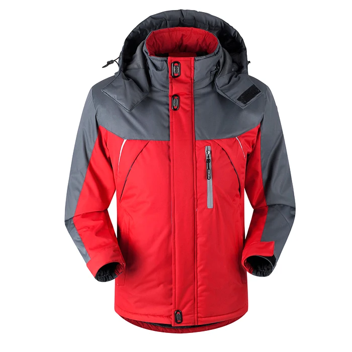 Мужской спортивный костюм 2021 Зимний толстый бархатный ветрозащитный пуховик высокого качества мужские водонепроницаемые куртки