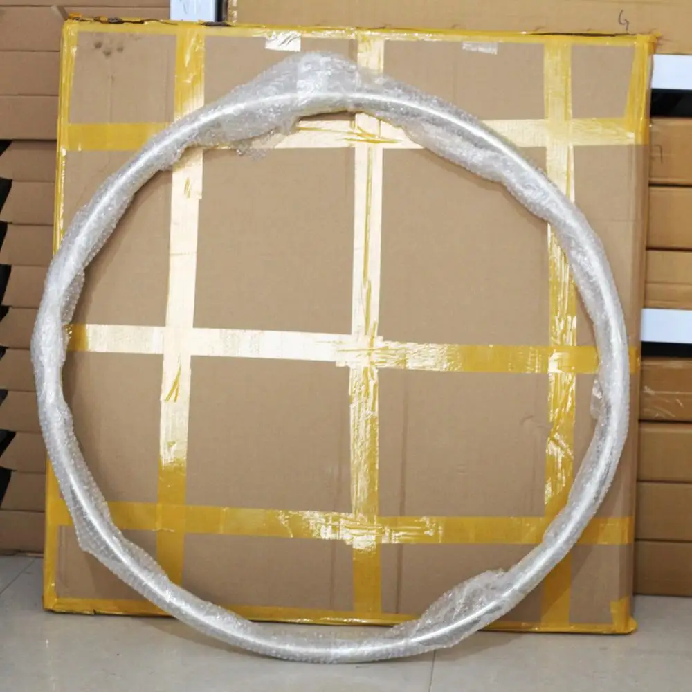  Перед фитнес кольца Фитнес Aerial Hoop 90 см 25 мм ширина для упражнения йоги антенна Lyra обручи включат