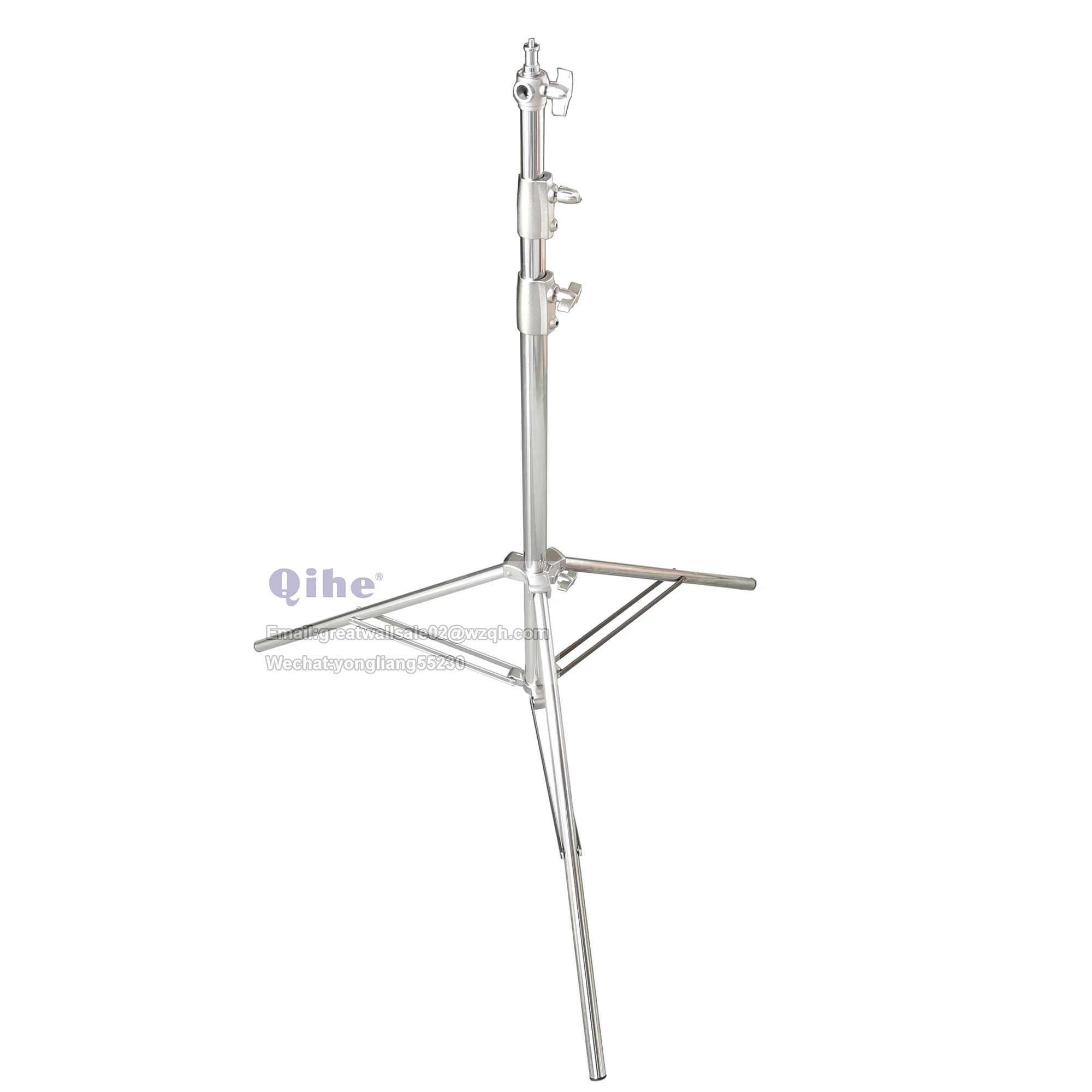 2.8m Stainless Steel Light Stand,Tu be Dia.35/30/25mm,Max Load 8KG