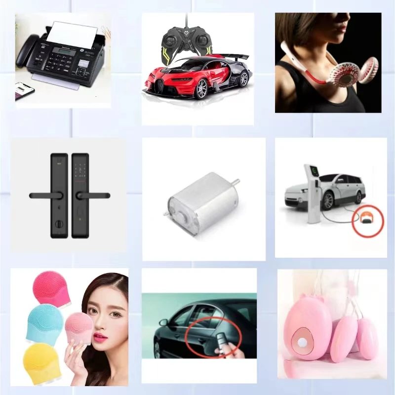 High Speed 130 Electric DC Motor for Car Rearview New energy Vehicle Charging Post Lock Motor